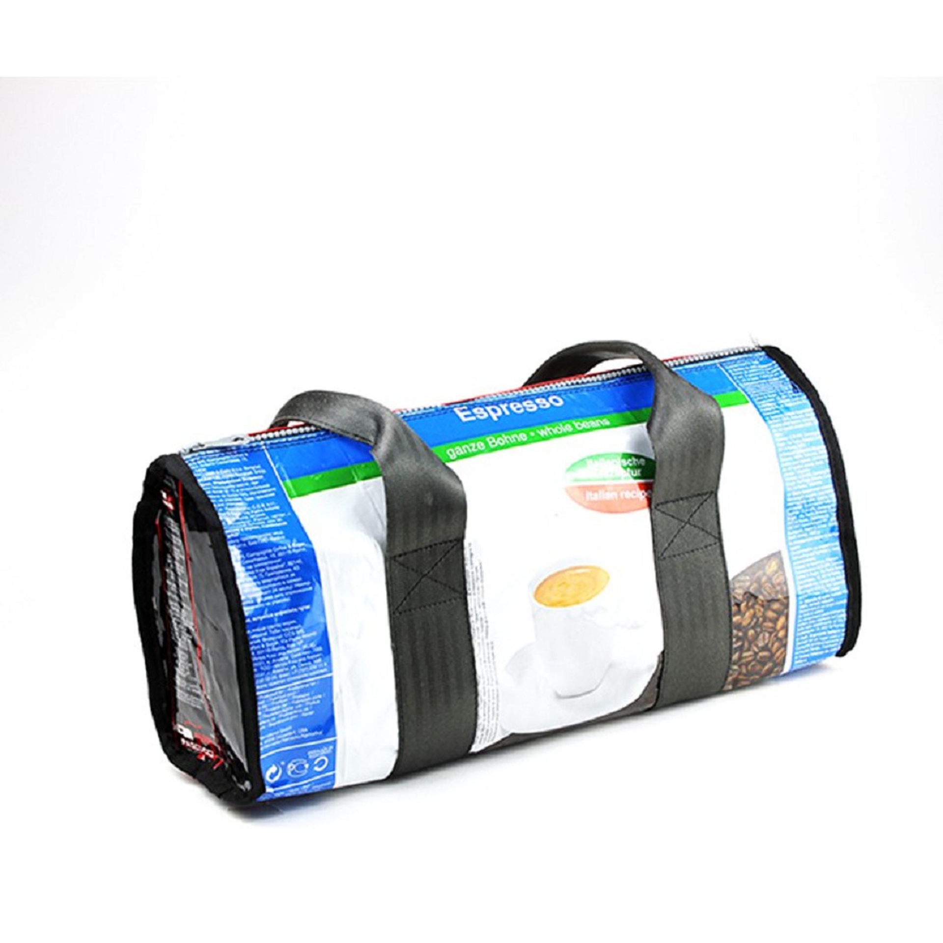 Le borse di Messie design con buste di caffè