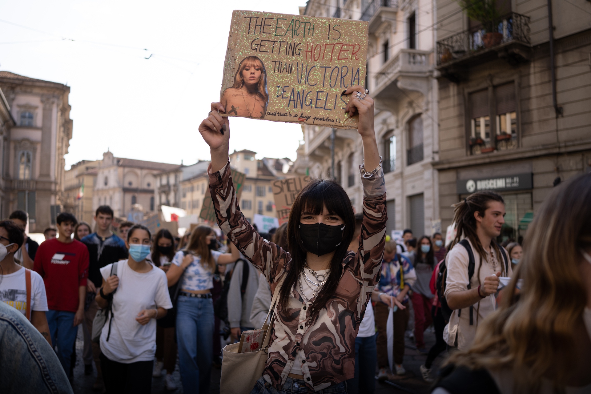 Il corteo per il clima a Milano il 1 ottobre7