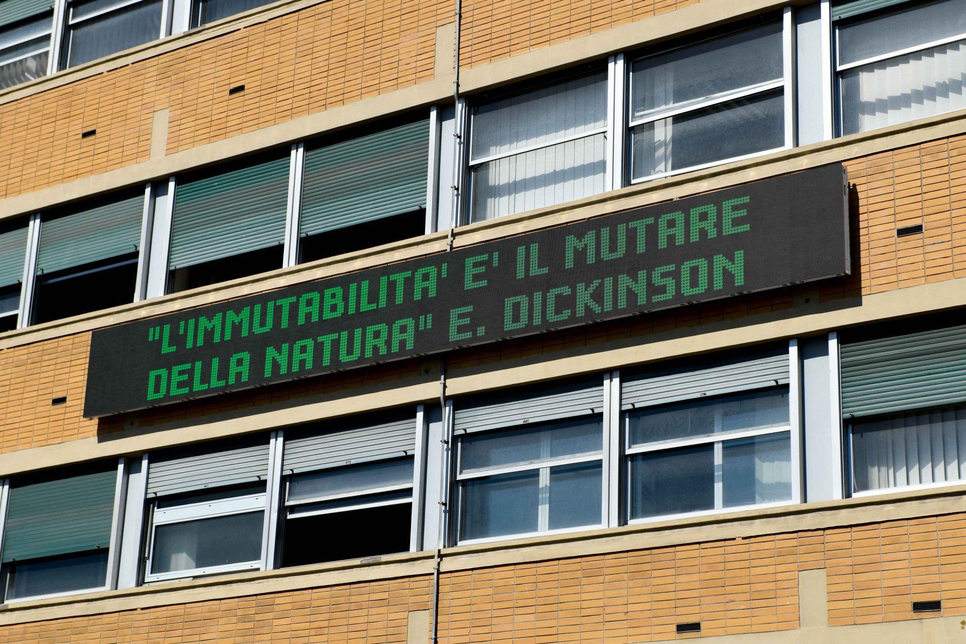 Il Climate clock arriva in Italia