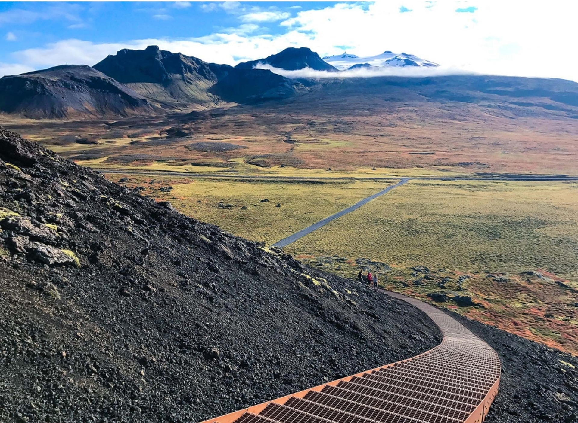 Progetto sul vulcano Saxholl in Islanda