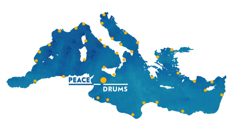 peace drums mediterraneo