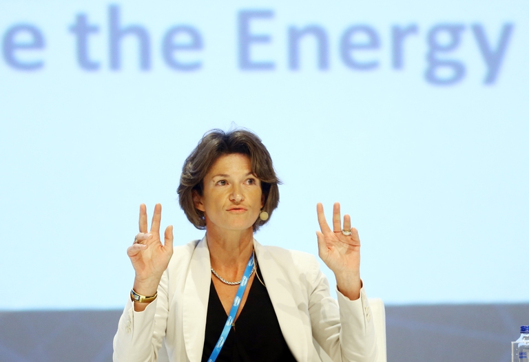 Isabelle Kocher , amministratore delegato di Engie. Photo Credits: Abdullah Coskun/Anadolu Agency/Getty Images