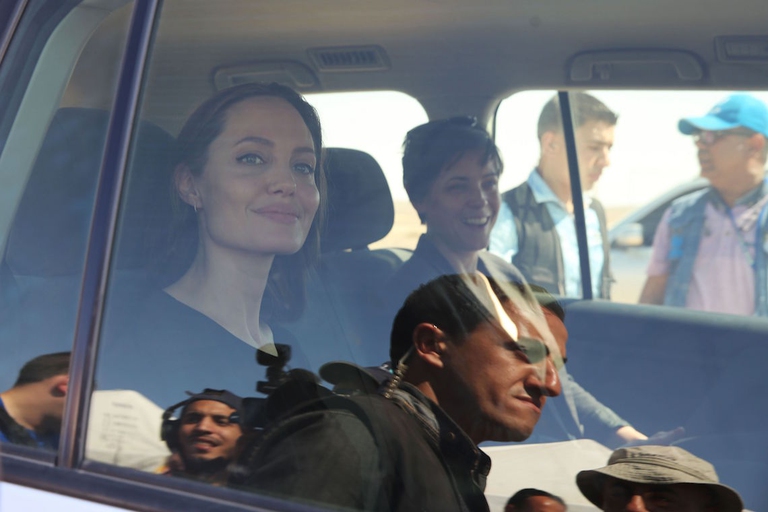 Angelina Jolie rifugiati Giordania