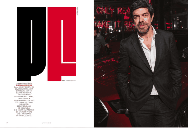 Pierfrancesco Favino, intervista, auto, ACI