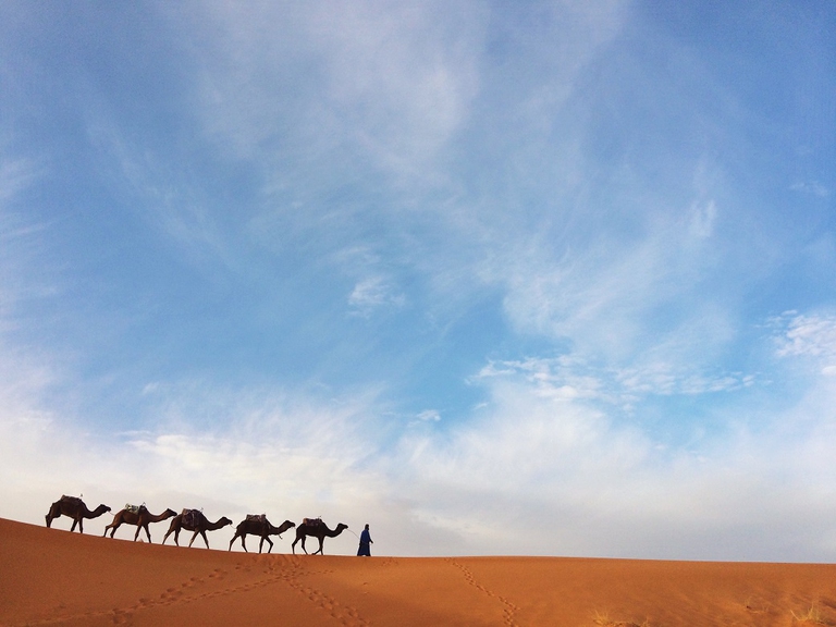 deserto, Marocco