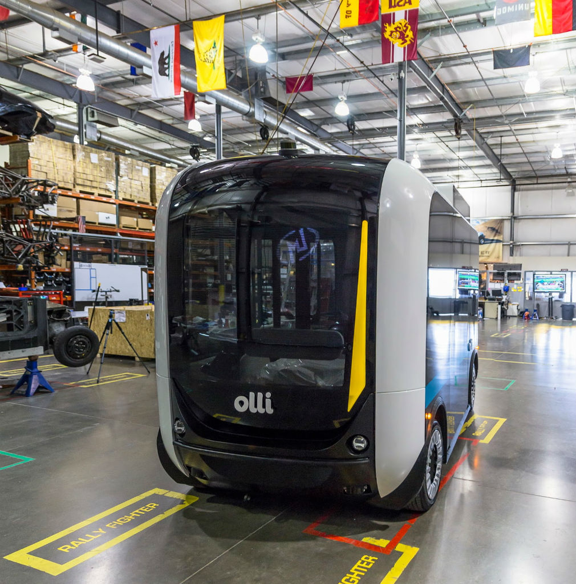 Olli, il primo bus elettrico con Ai
