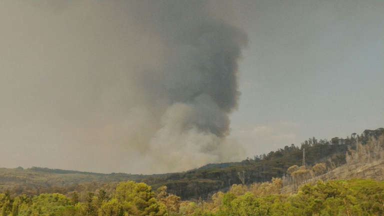 Enna, Sicilia, Incendi