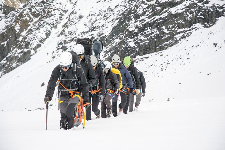 Manu Delago sulle Alpi per Parasol Peak