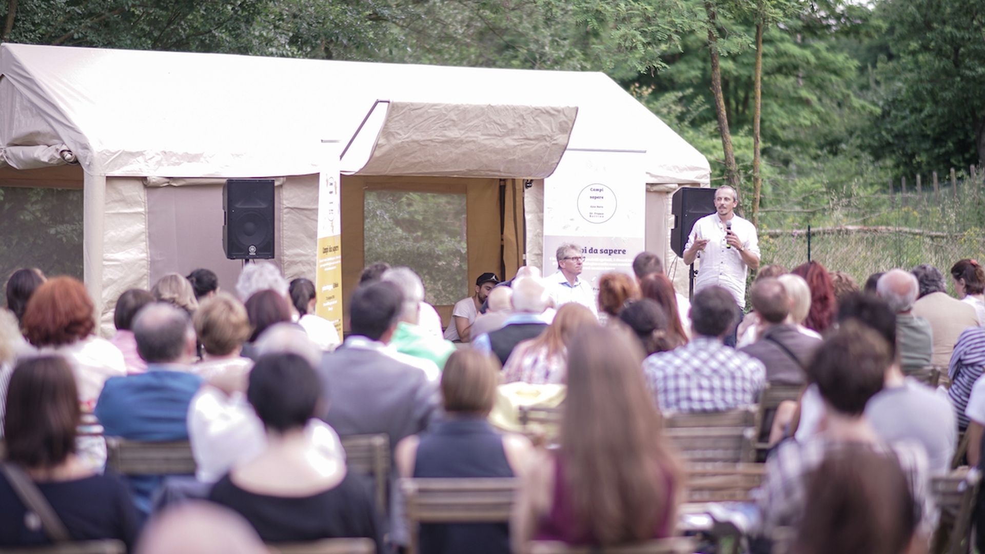 la prima tappa del progetto Campi da sapere di Alce Nero, il miele