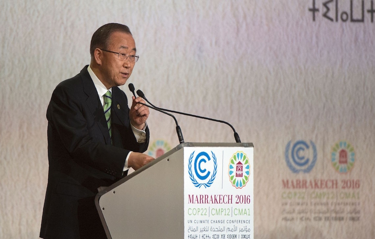 Ban Ki-moon Marrakech
