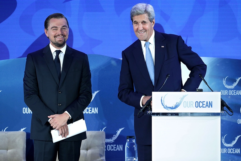 Leonardo DiCaprio, John Kerry