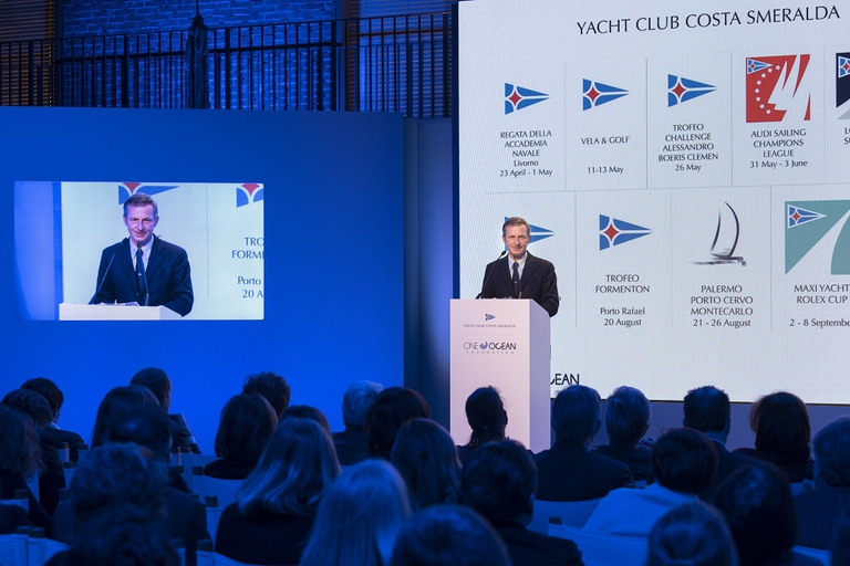 Cerimonia di presentazione della One Ocean Foundation