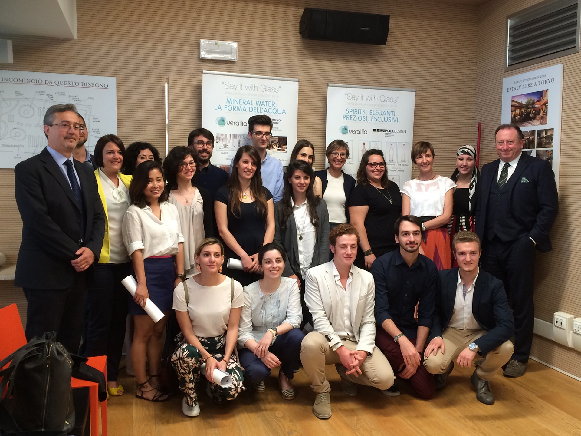I vincitori di Verallia Italia Design Awards 2016