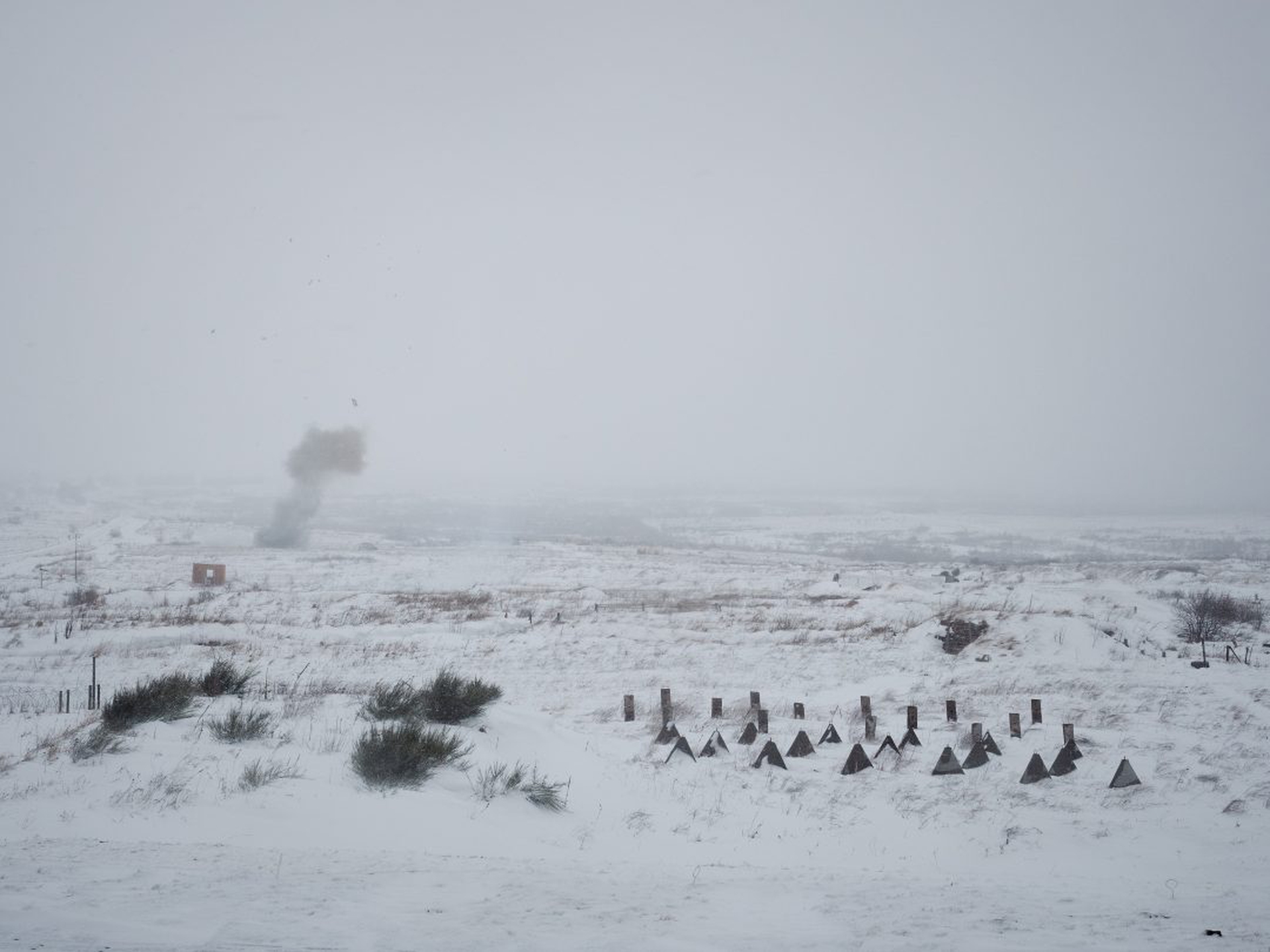 Ukrainian Troops At International Peacekeeping And Security Center
