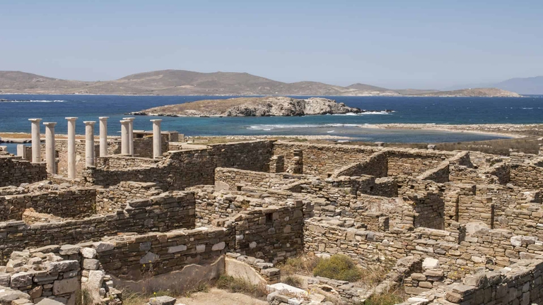 Innalzamento del mediterraneo a Delos.