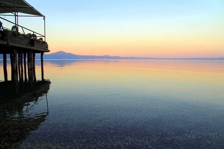 Il lago di Bracciano nel 2014, anno di massima piovosità