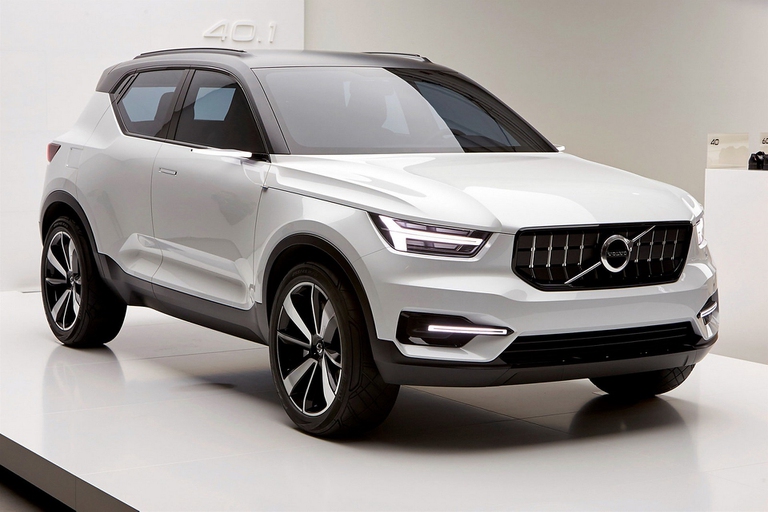 La concept car che anticipa la crossover XC40, prima Volvo disponibile in configurazione totalmente elettrica