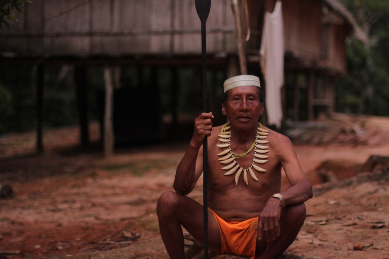 Anziano della tribù dei Matsès 