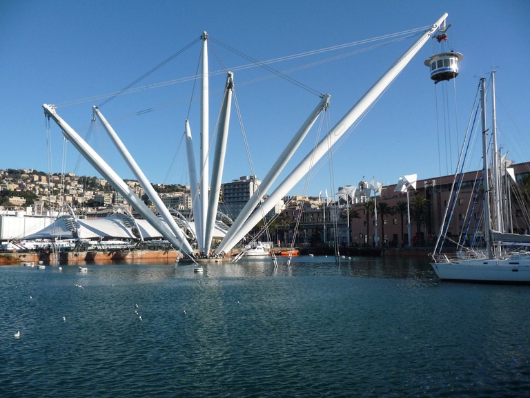 Porto antico, Bigo, Genova