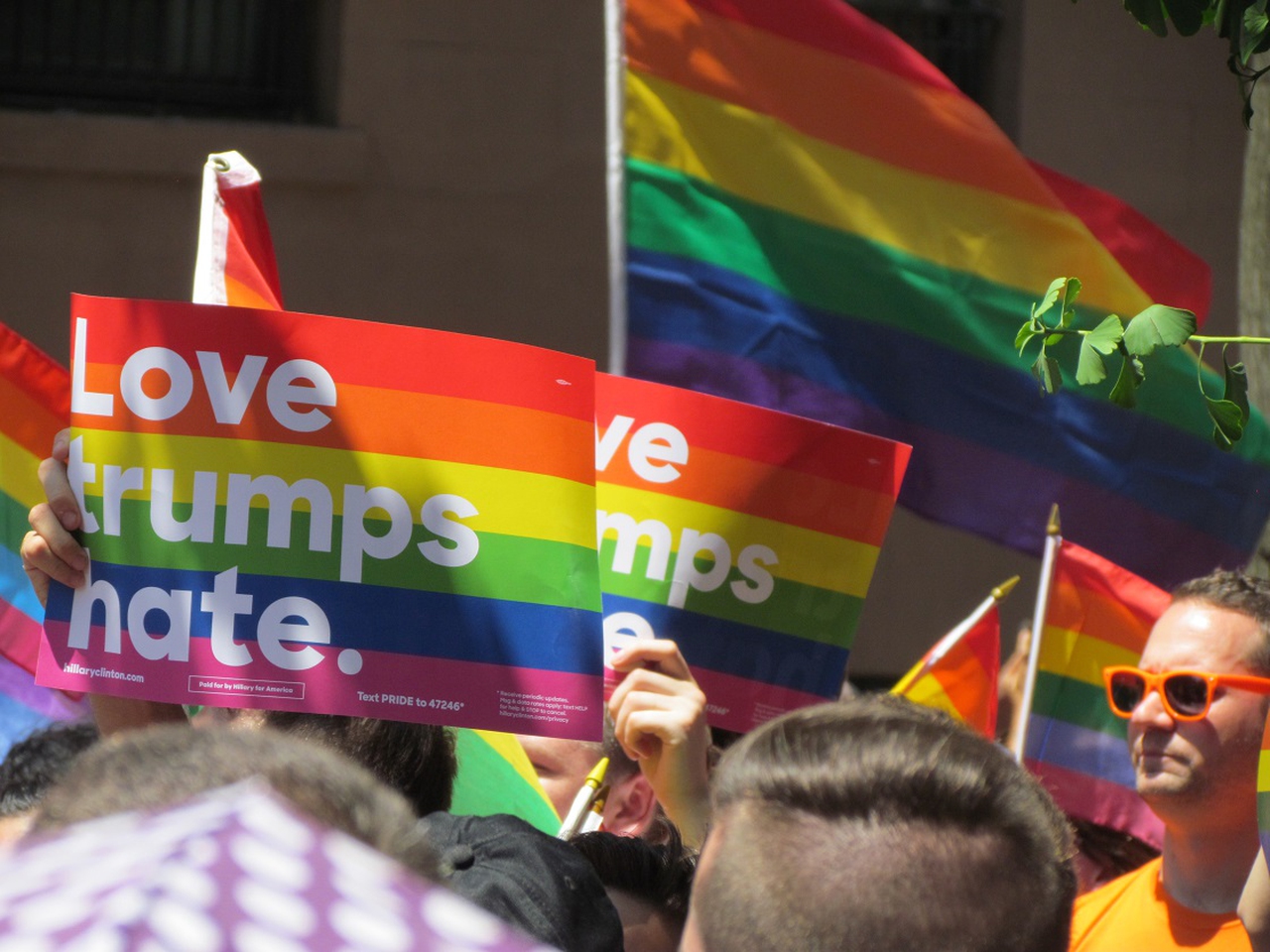 Rainbow Flags at the 2016 NYC Pride Parade - LifeGate