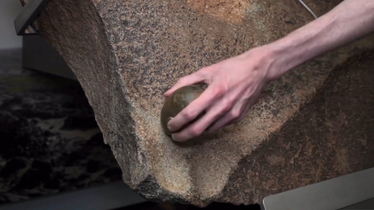 Rock gong British Museum
