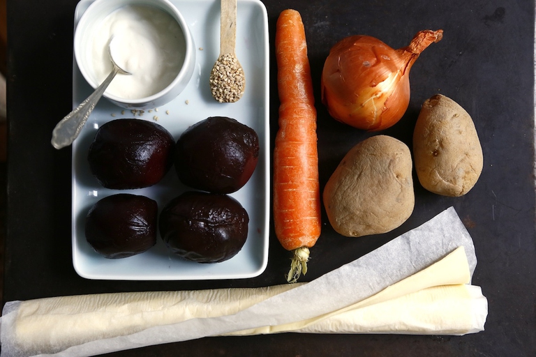 vellutata di barbabietole