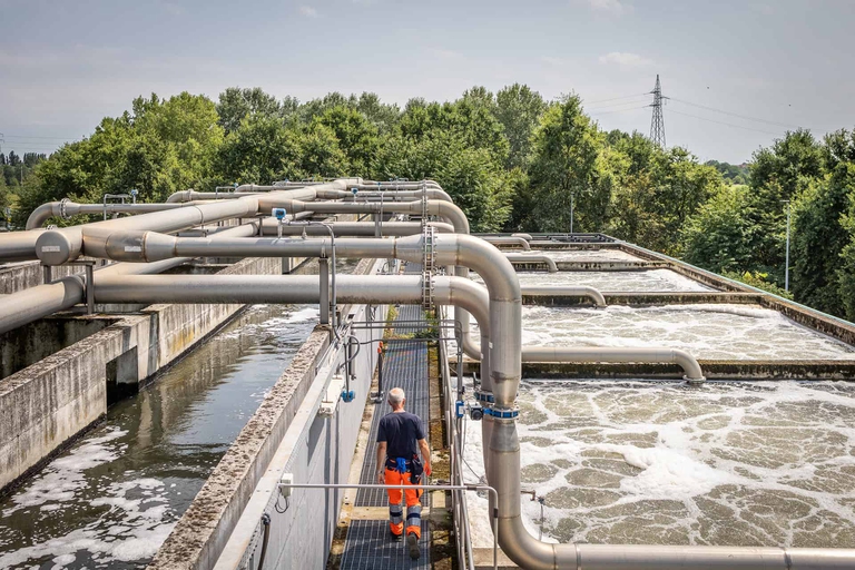 L'impianto di Peschiera di Gruppo CAP © CAP