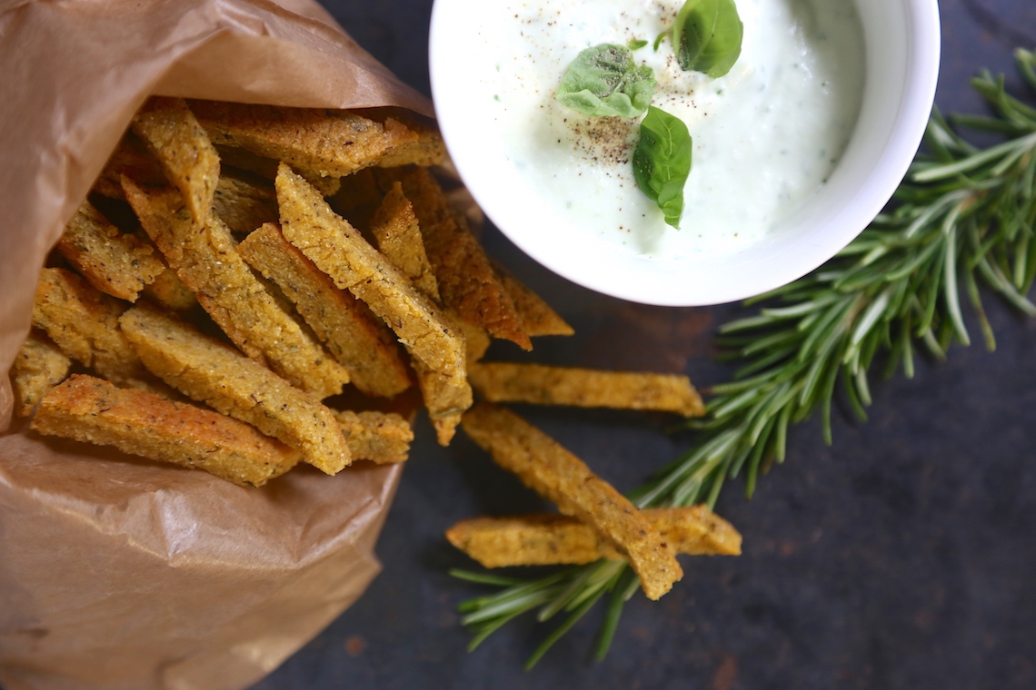 Panissa di ceci al rosmarino con crema di burrata - LifeGate