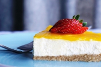 Cheesecake alle fragole e yogurt greco, la ricetta