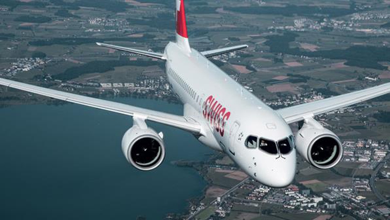 aereo innovativo c bombardier Swiss