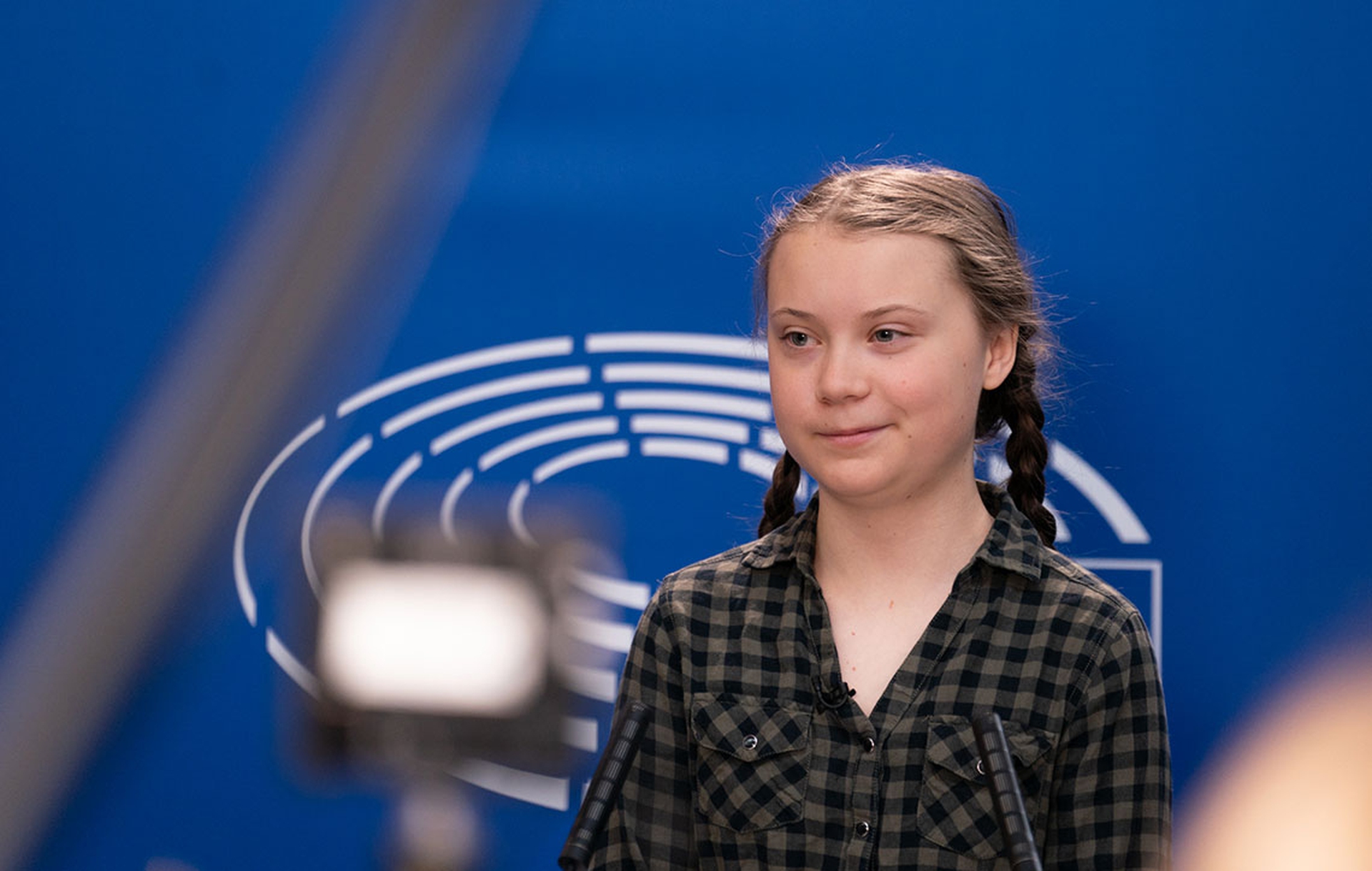Greta Thunberg a Strasburgo