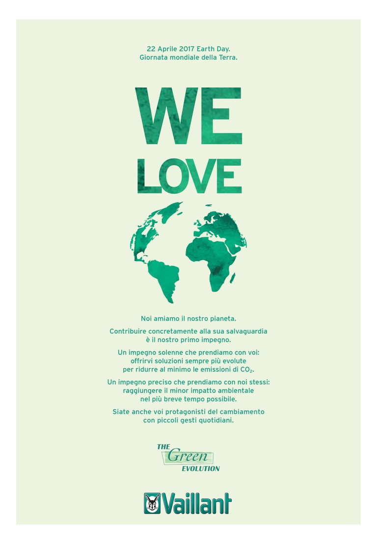 Manifesto we love earth