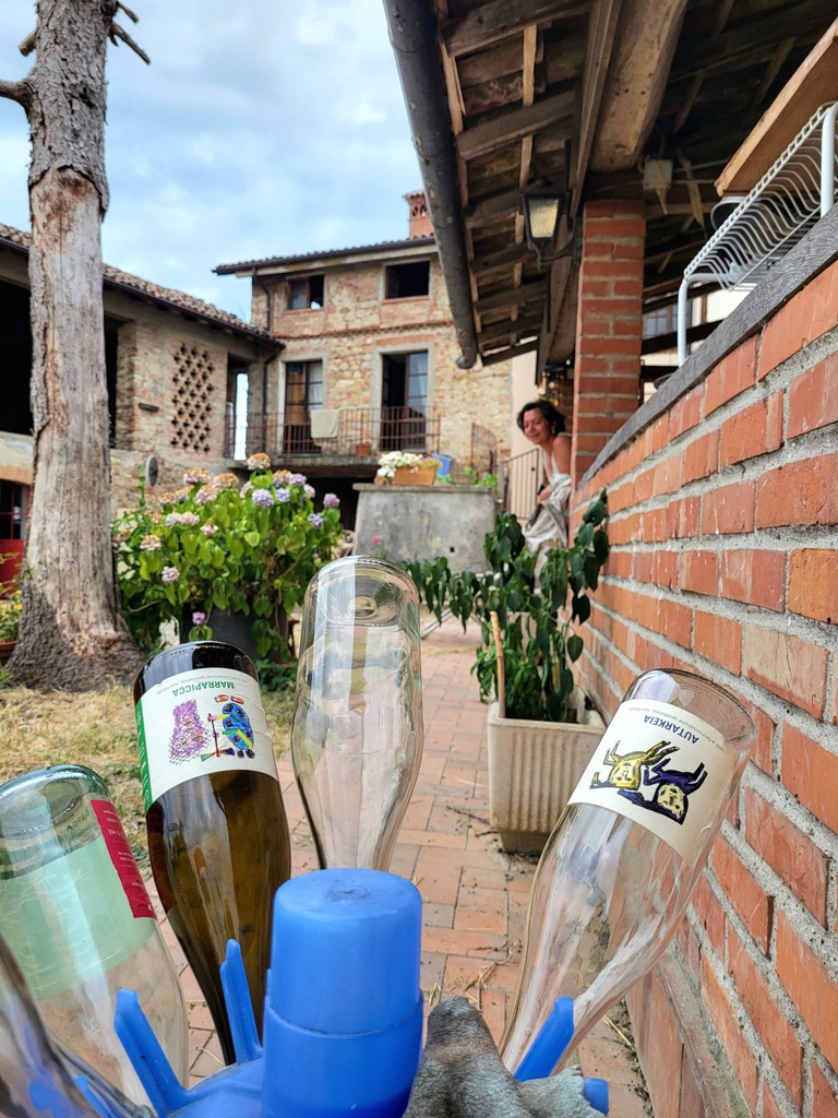 La cascina dove si trova la comunità di Umaia