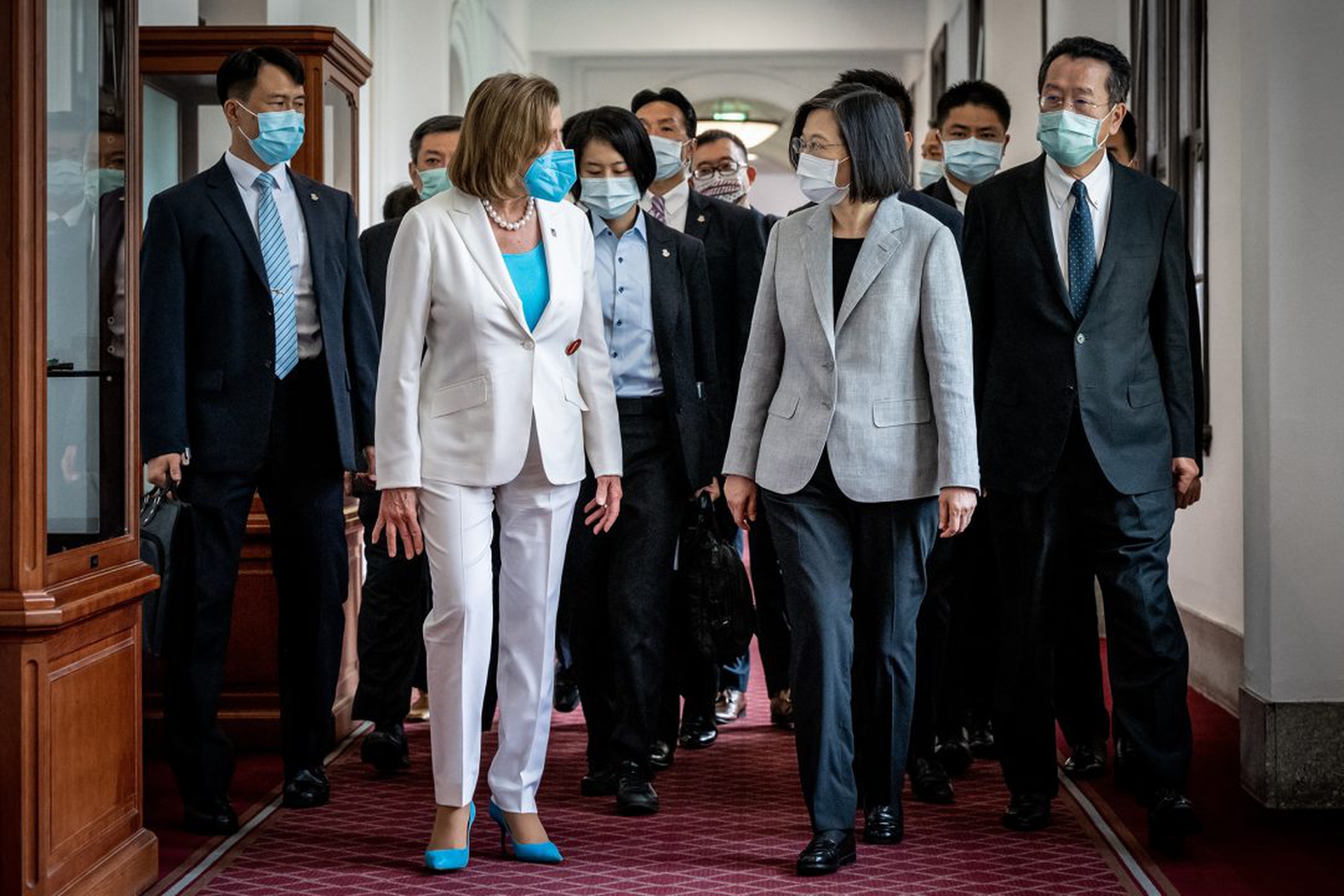 US House Speaker Pelosi Visits Taiwan