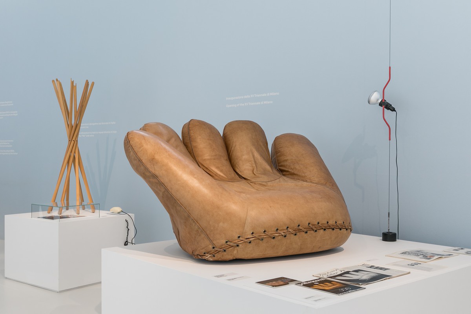 Le foto delle installazioni al Museo del design italiano