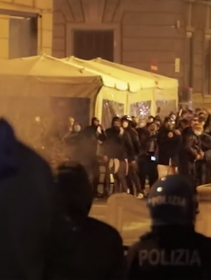 Cosa è successo ieri notte a Napoli dopo l’inizio del coprifuoco