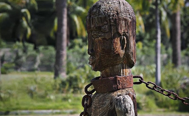 monumento per ricordare la schiavitù