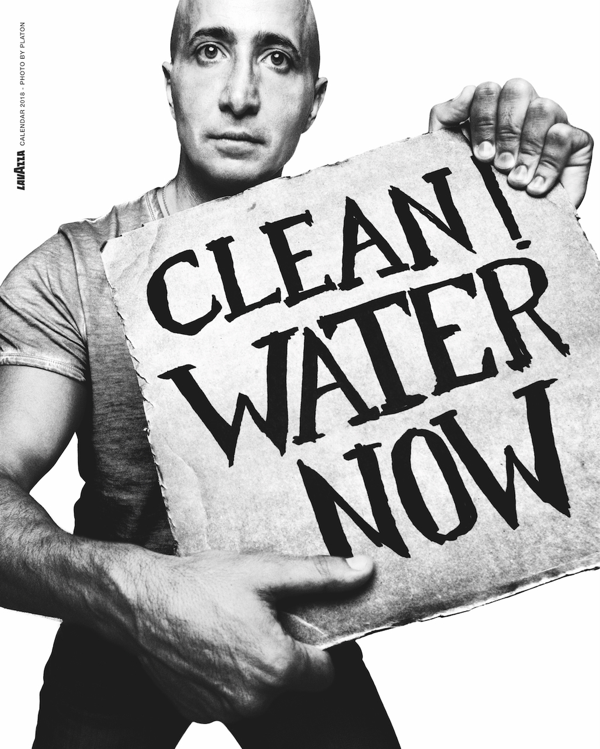 Calendario Lavazza 2018, Marco Attisani interpreta l'Obiettivo di sviluppo sostenibile 6