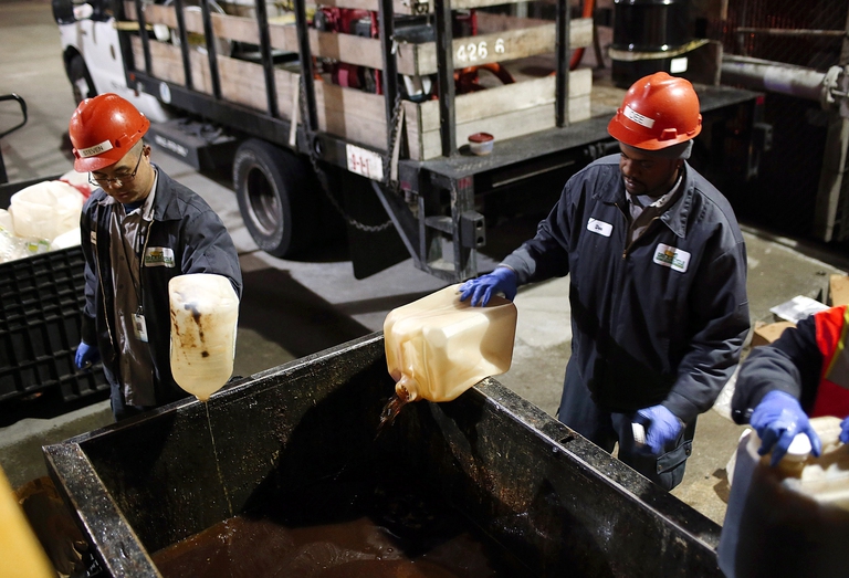 Riciclo di oli esausti per biocarburanti