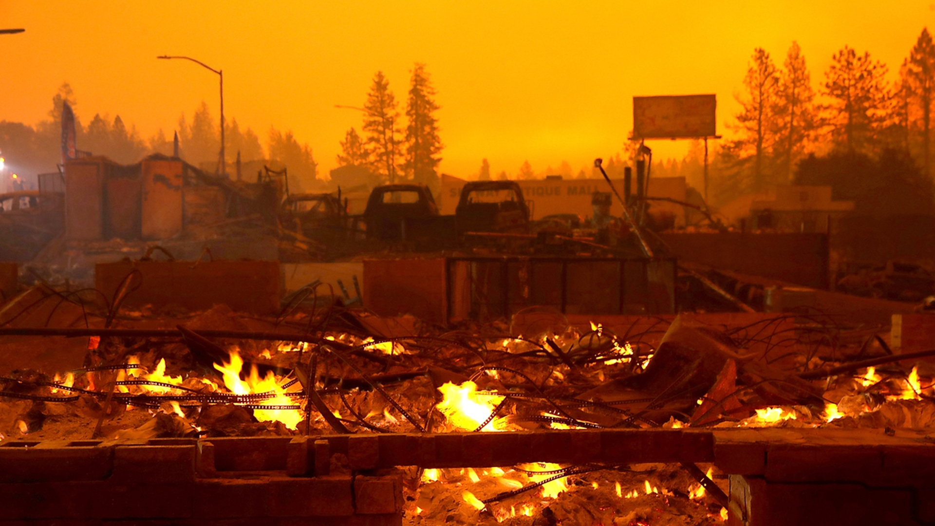 La città di Paradise in California
