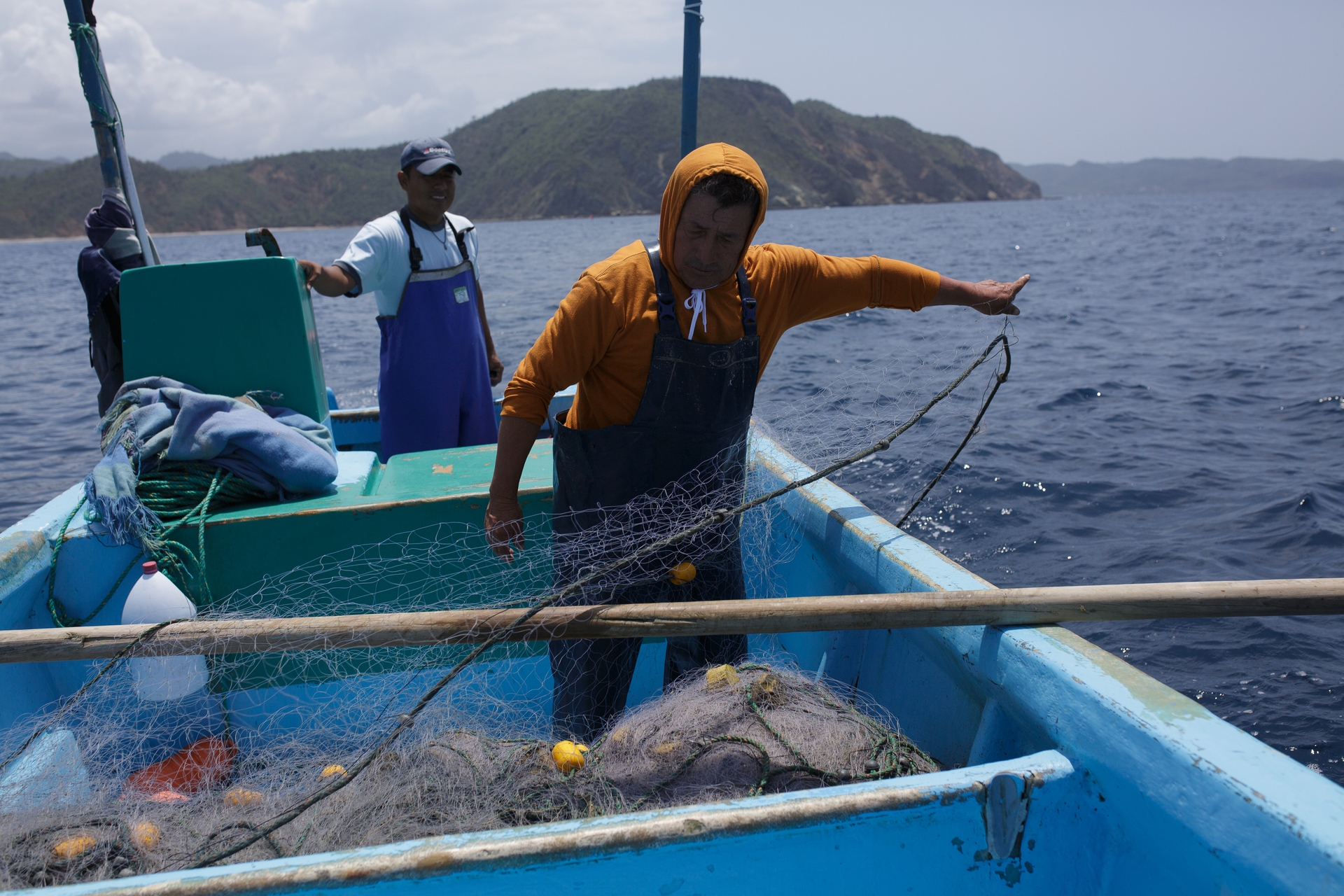 Artisanal fishing in Ecuador