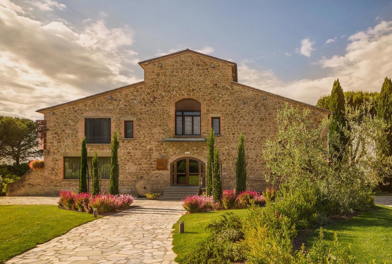 toscana castelfalfi resort centrale biomassa