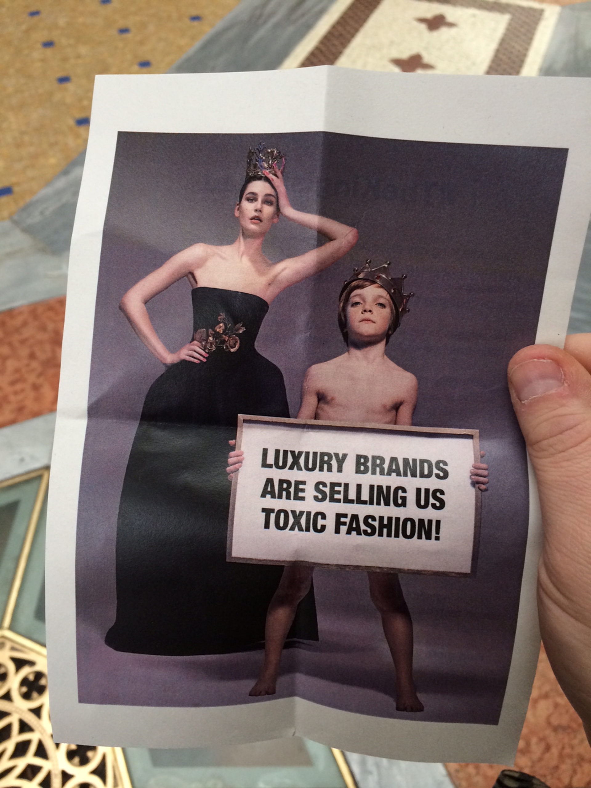 Greenpeace alla Social Media Week per presentare #TheKingIsNaked