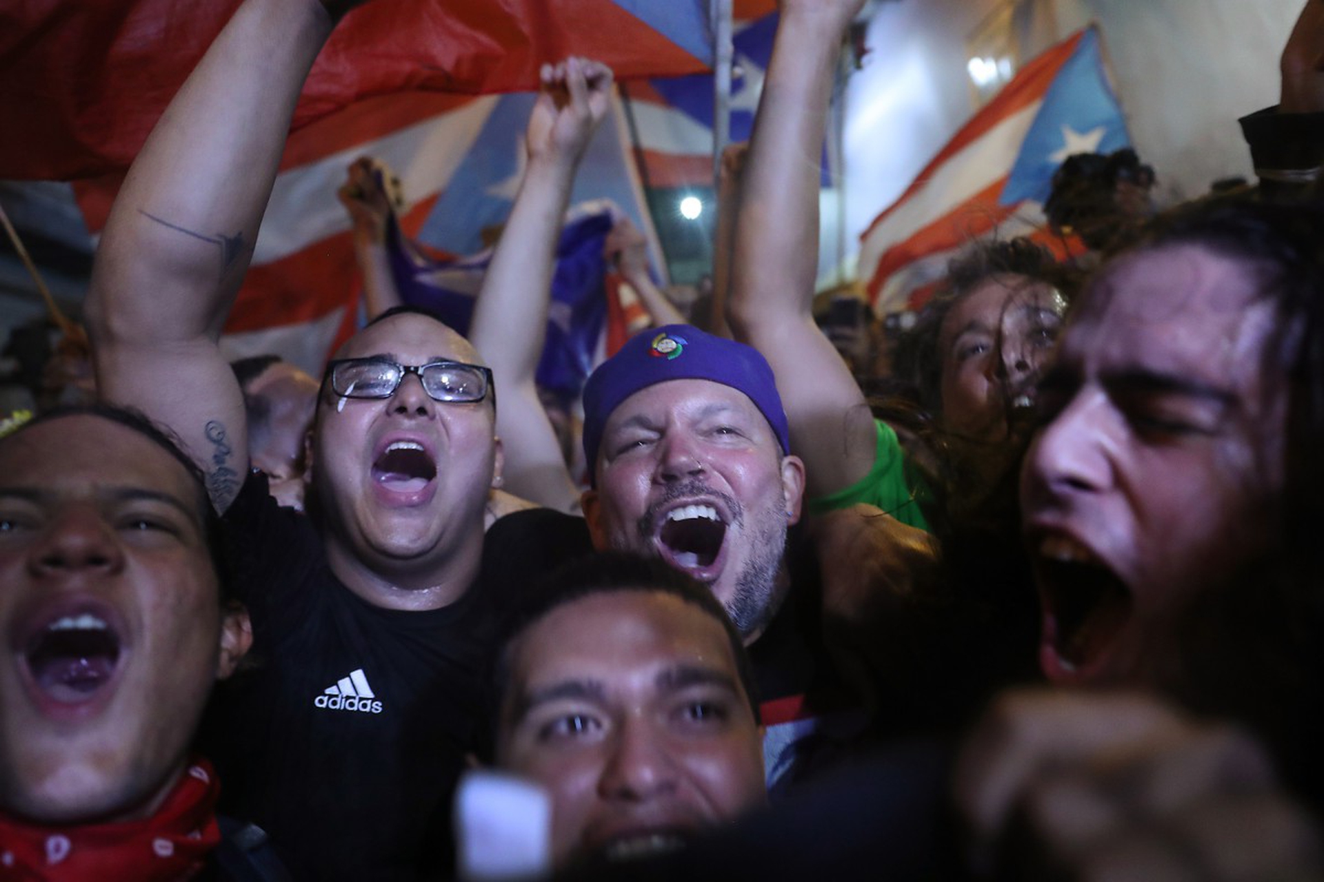 Le proteste in Porto Rico contro il governatore Ricardo Rosselló