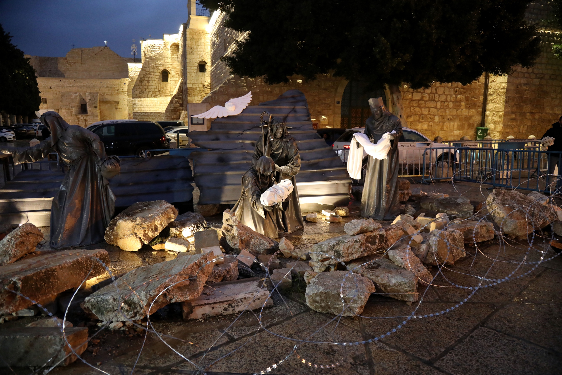 Christmas is a sad time in Bethlehem due to Israel's attacks on Gaza