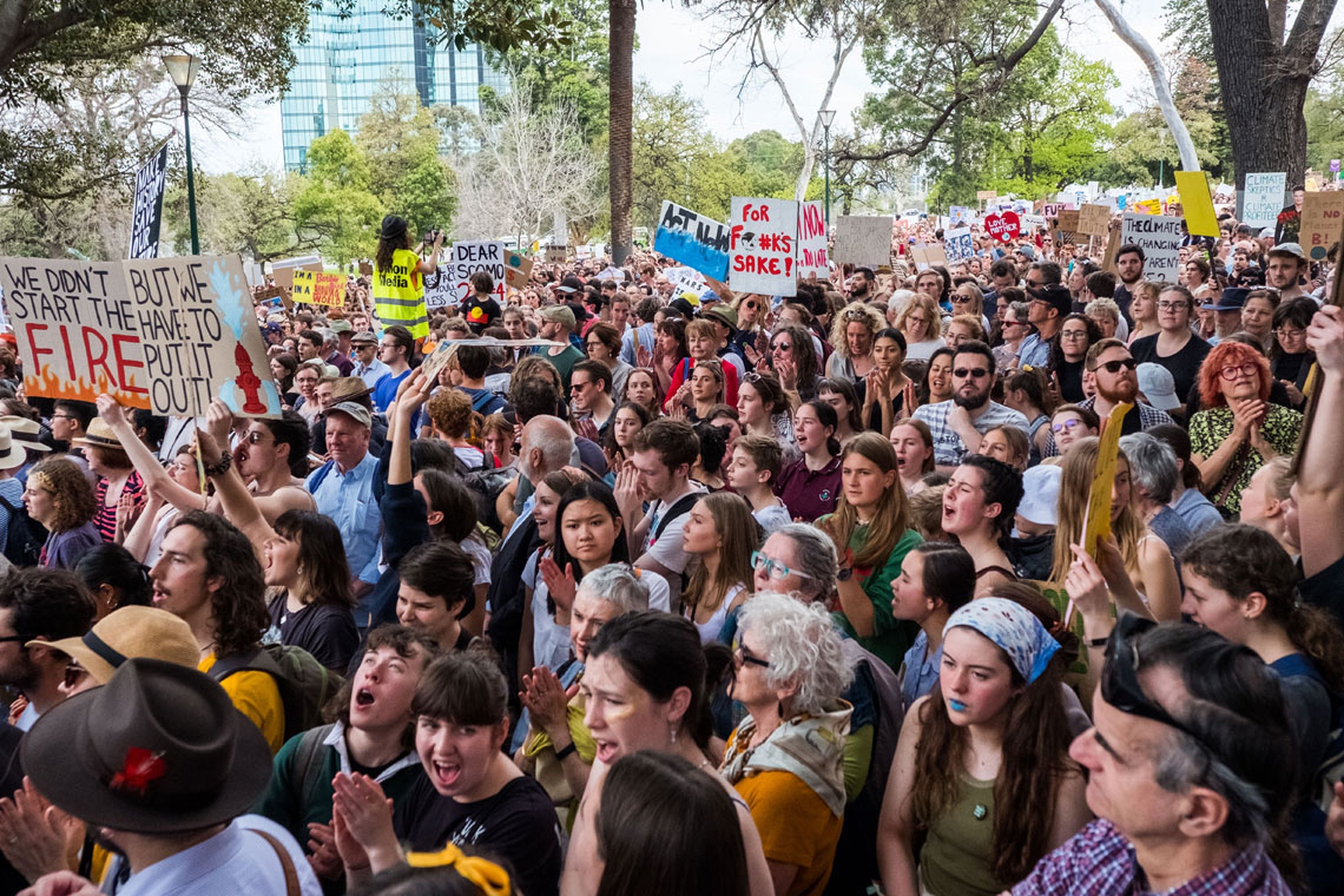 Sciopero per il clima in australia