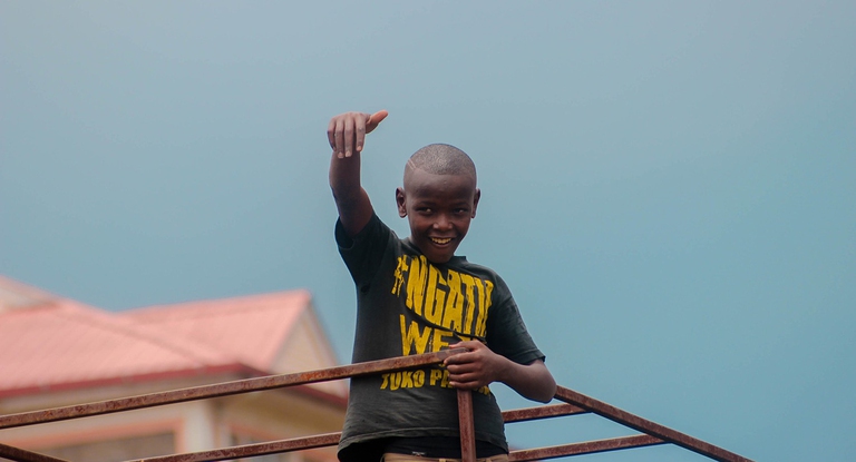 Kamau, one of the kids of Carnival! Nairobi