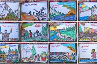 La guerra in Siria nei disegni di una bambina di otto anni