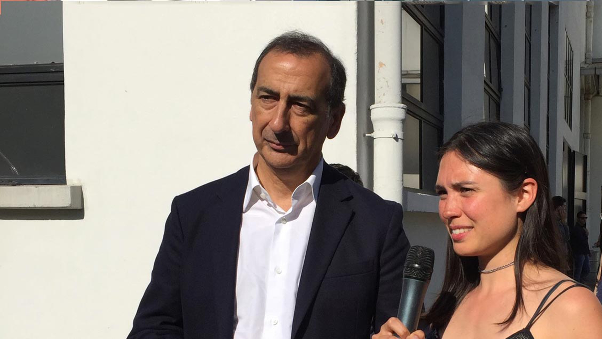 Beppe Sala con Mara Budgen