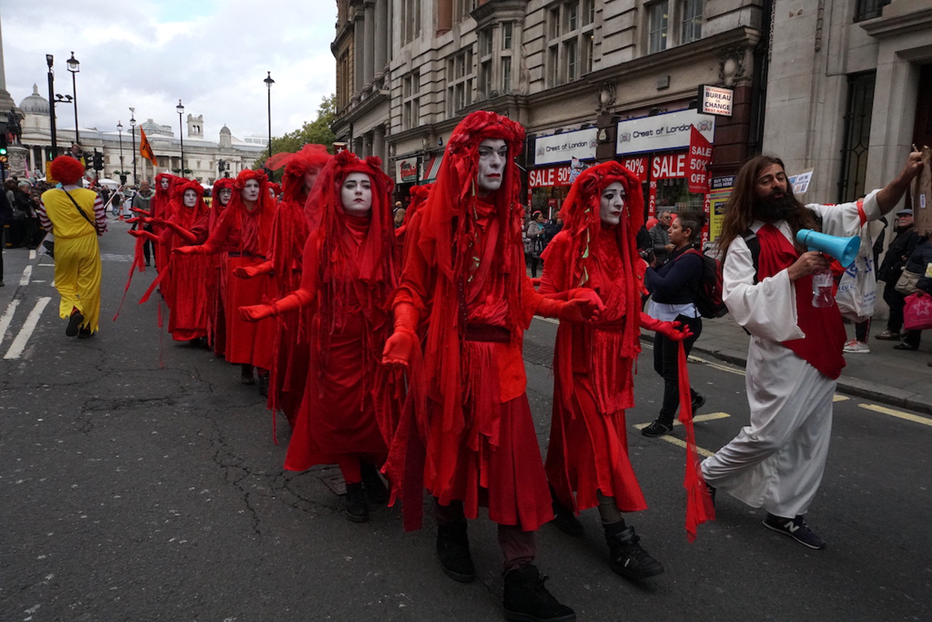 The International Rebellion in London between 7 and 20 October